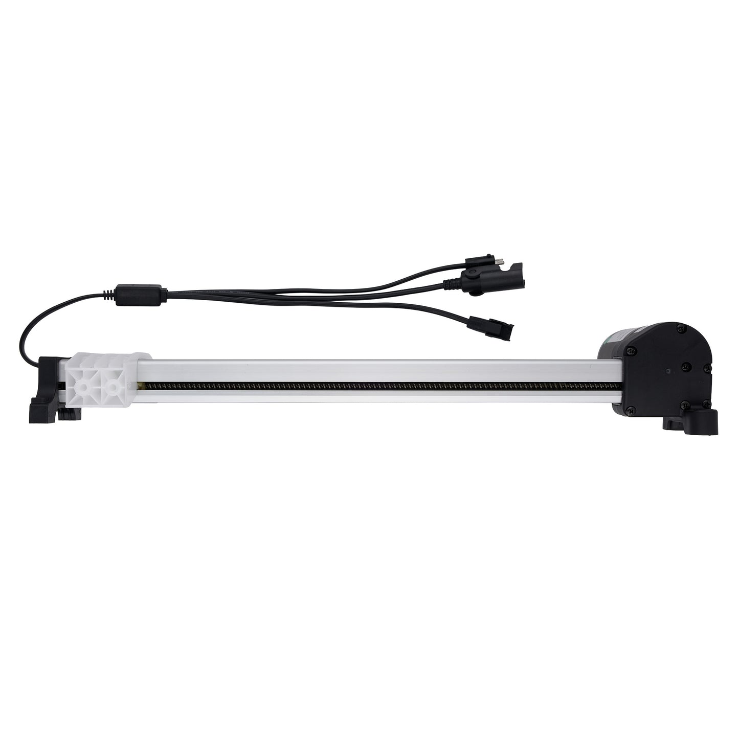 Aquarium light bar with connectors on a white background