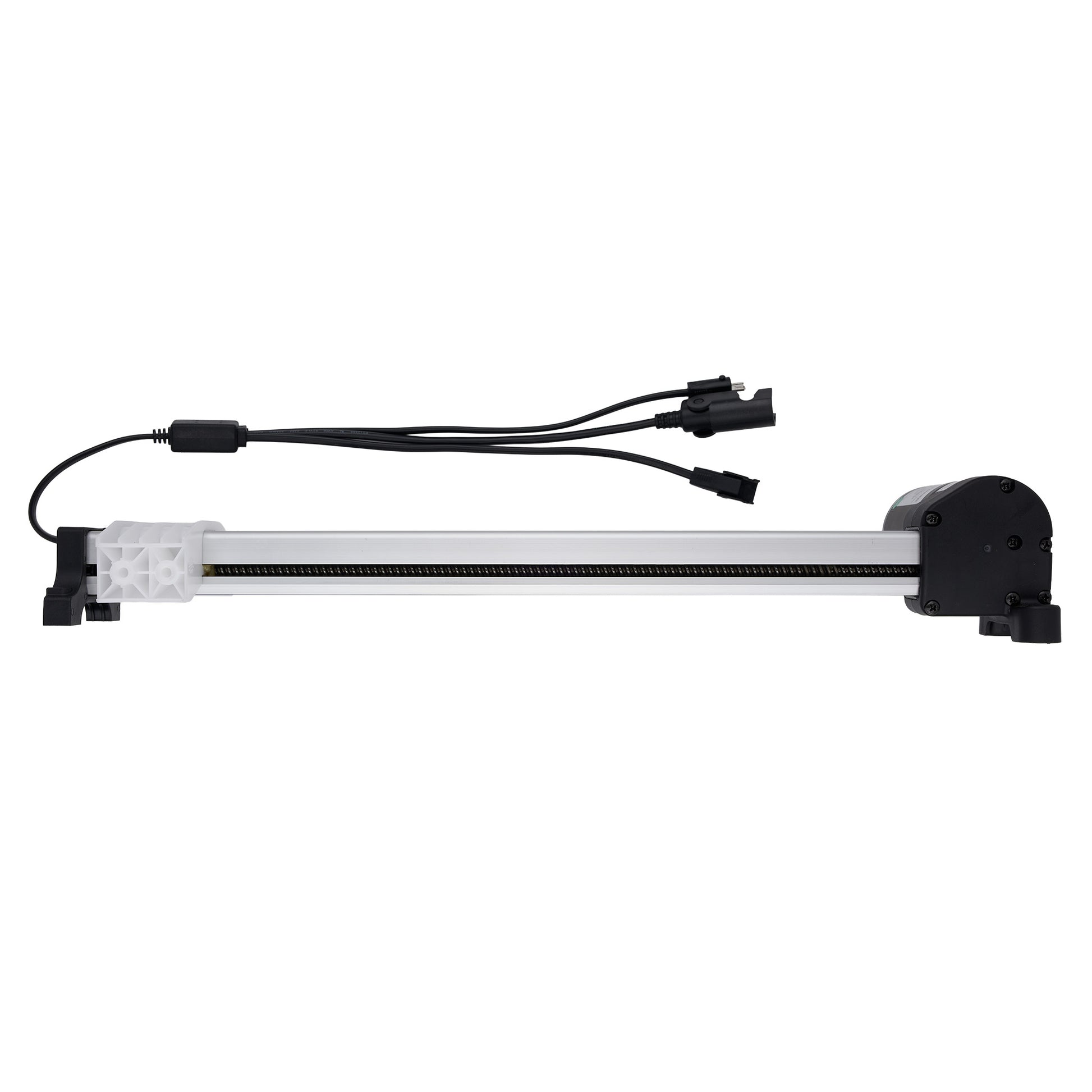Aquarium light bar with connectors on a white background