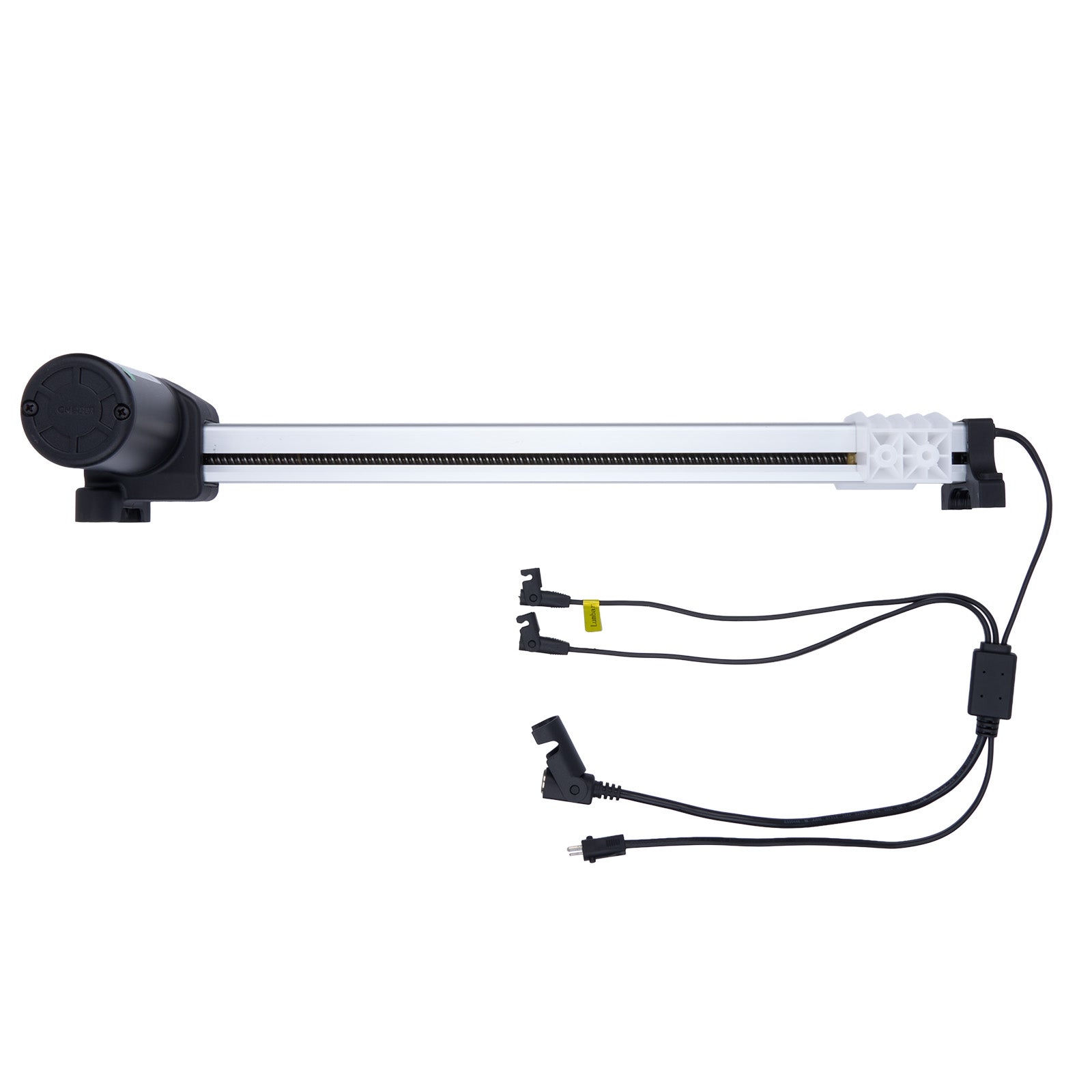 Light bar with multiple connectors on a white background