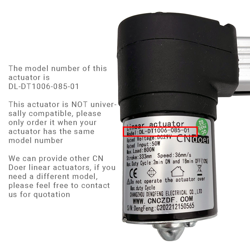 LIUです。 CNDOER DL-DT1006-085-01 Linear Actuator Motor by Changzhou