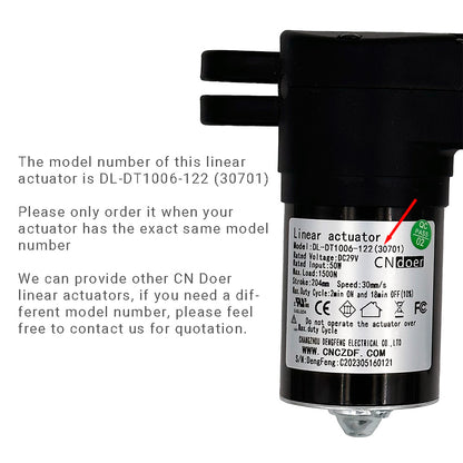 CNDOER DL-DT1006-122(30701) Linear Actuator Motor by Changzhou DengFeng
