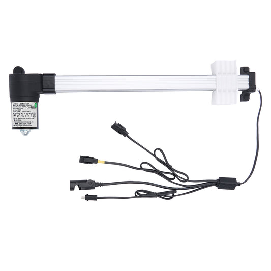 Aquarium light bar with connectors on a white background