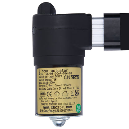 CN DOER DL-DT1006A-054-08 Linear Actuator Motor by Changzhou DengFeng