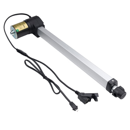 Light bar with a motor and cable on a white background