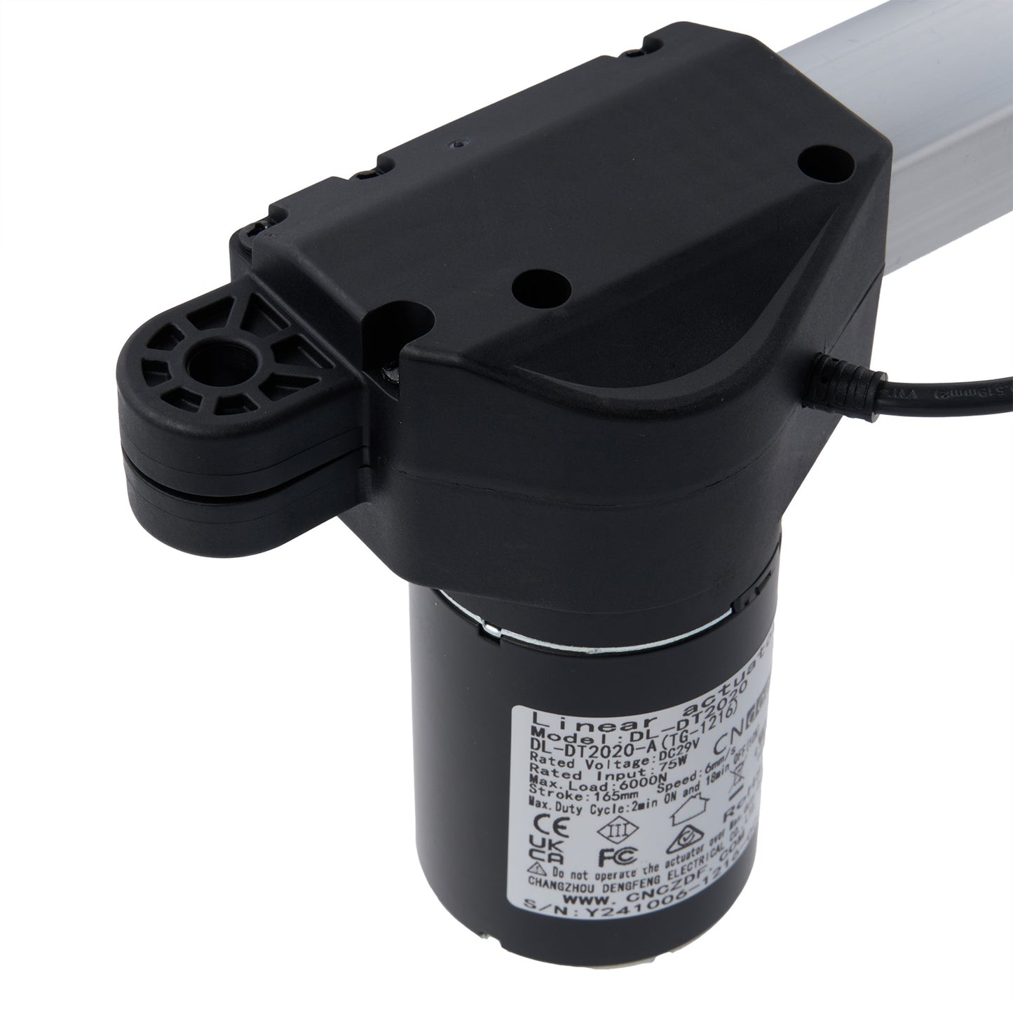 CN DOER DL-DT2020-A(TG-1216) Linear Actuator Motor by Changzhou DengFeng