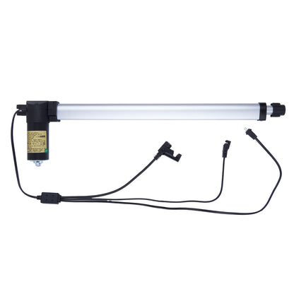 Aquarium light bar with connectors on a white background