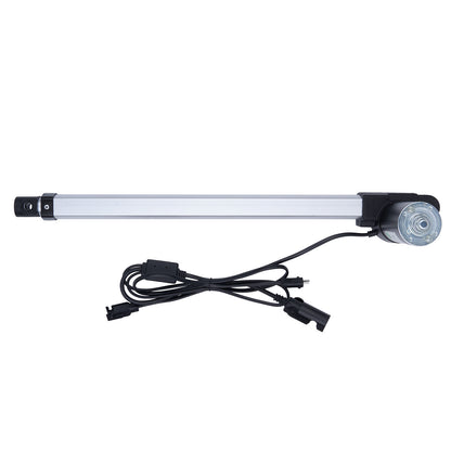 Aquarium light with power cord on a white background