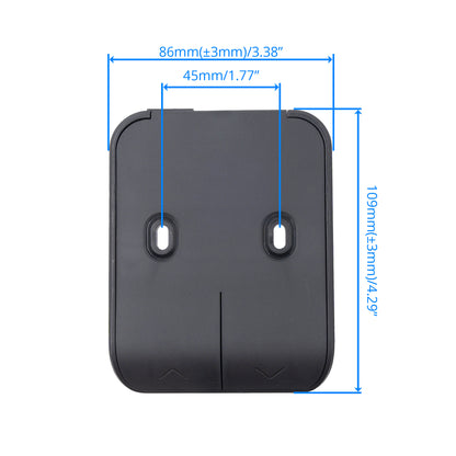 Dimension of the JCB35MS1 2 Button Controller for Lifting Desk