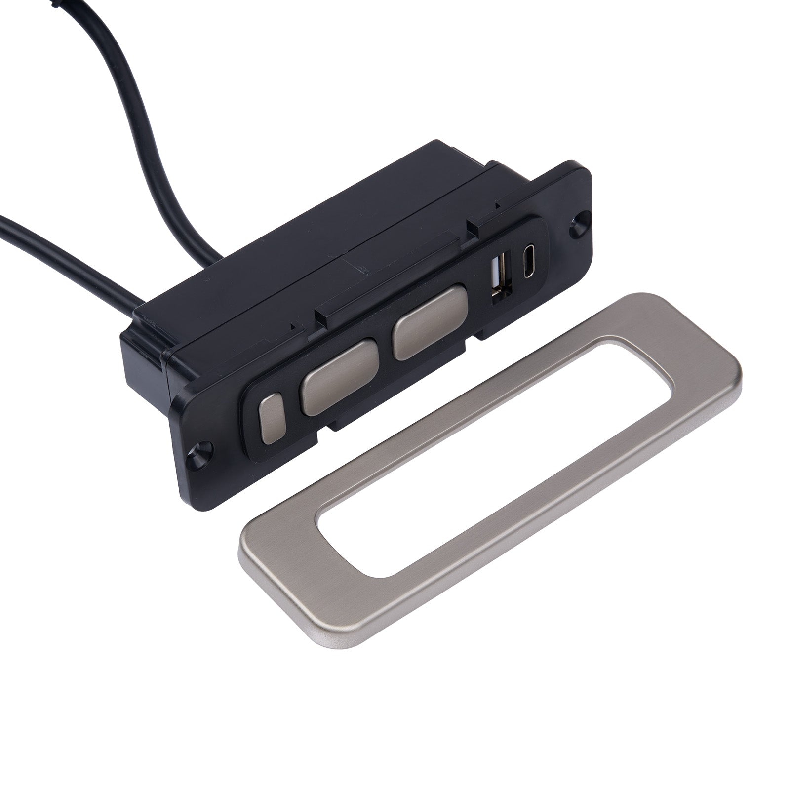 Face plate of HDM-H19 Recliner Switch (P/N: 1.219.00.024C)