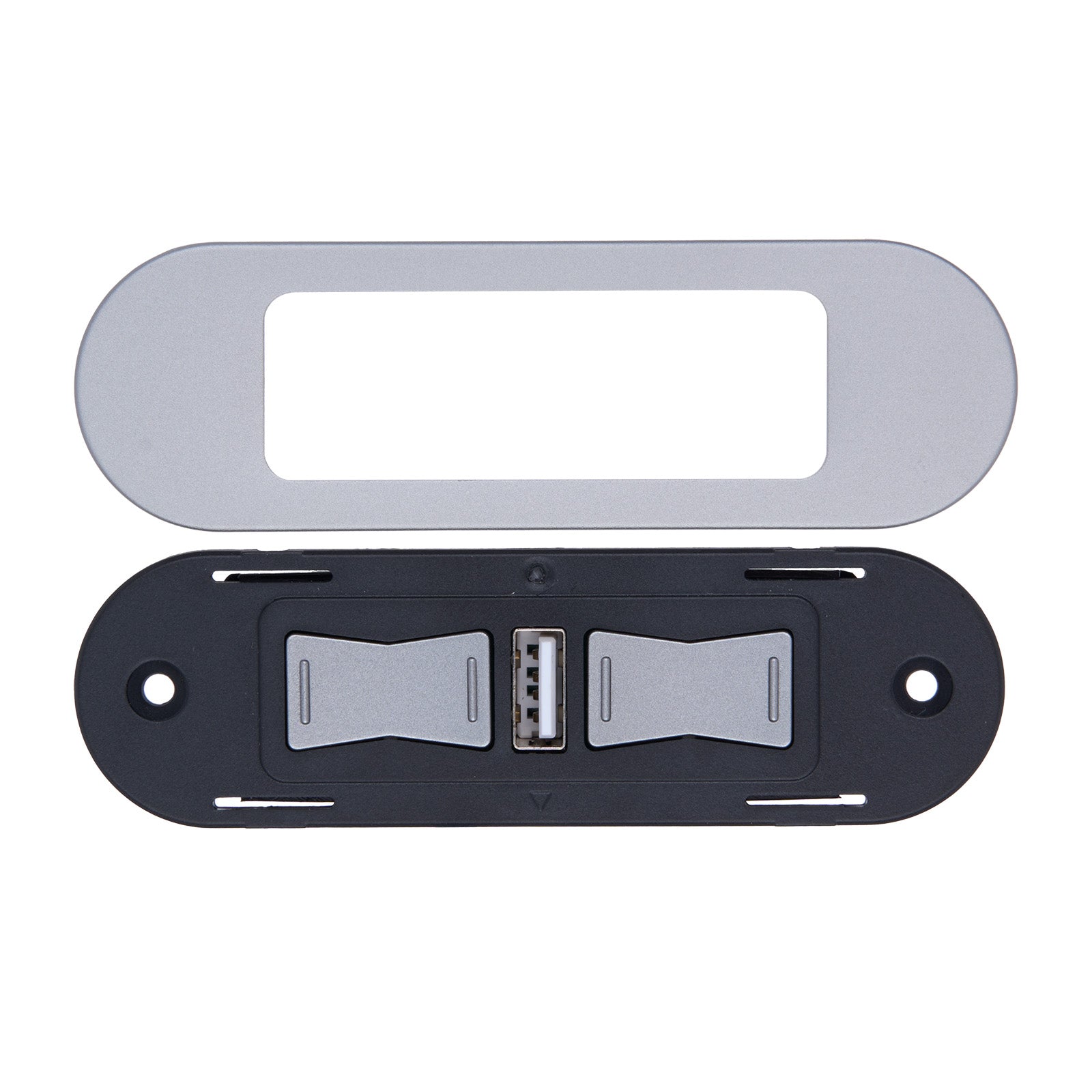 Face plate of eMoMo HX90BU 4 Button 5 Pin Switch for Recliner/Lift Chairs with USB HX90BBU compatible