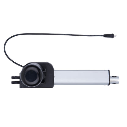 Mechanical component with a cable on a white background