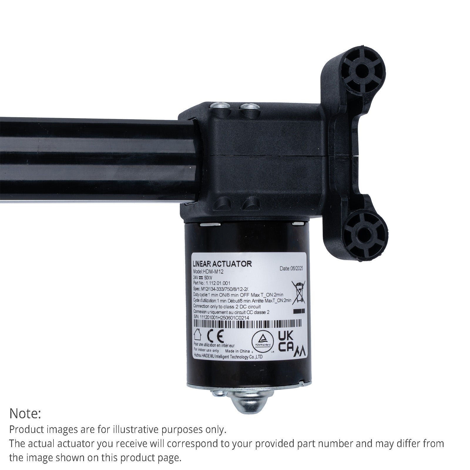 Mooo　dl-dq2501 Genuine HDM-M12 Linear Actuator Motor for Recliner Lift Chair