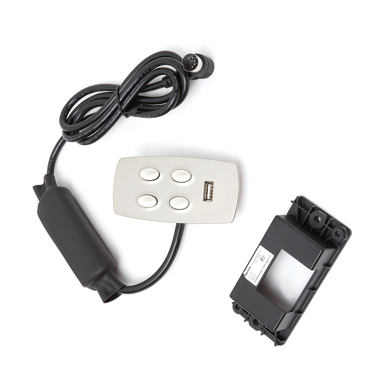 OKIN JLDK.17.05.02 Four Button Switch for recliner lift chair with USB