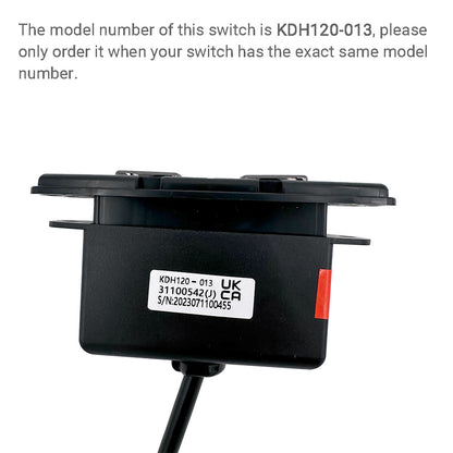 KDH120-013 4 Button Switch for Power Recliner or Lift Chair