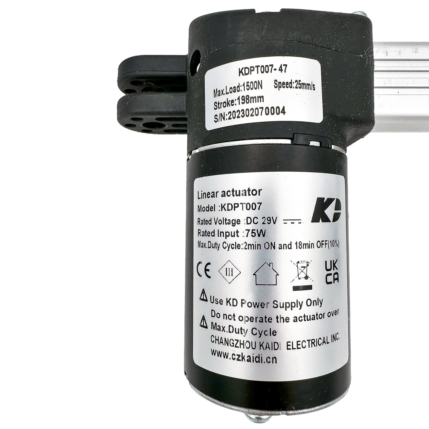 KAIDI KDPT007-47 Linear Actuator for Recliner/Lift Chair