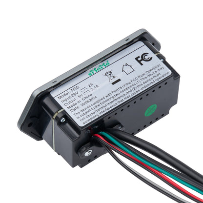 Install block of the eMoMo TRG22HRRL Right Side Facing Version 7-Button Control Switch 