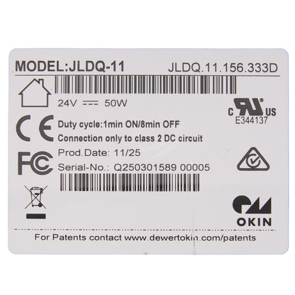 OKIN JLDQ.11.156.333D Linear Actuator for Recliner/Lift Chair