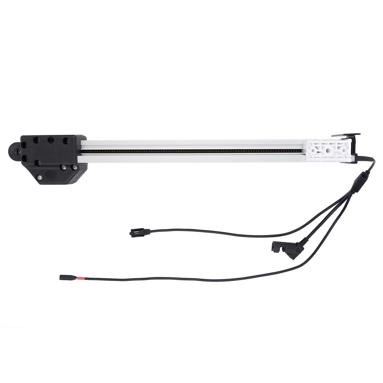 Mechanical component with wires on a white background