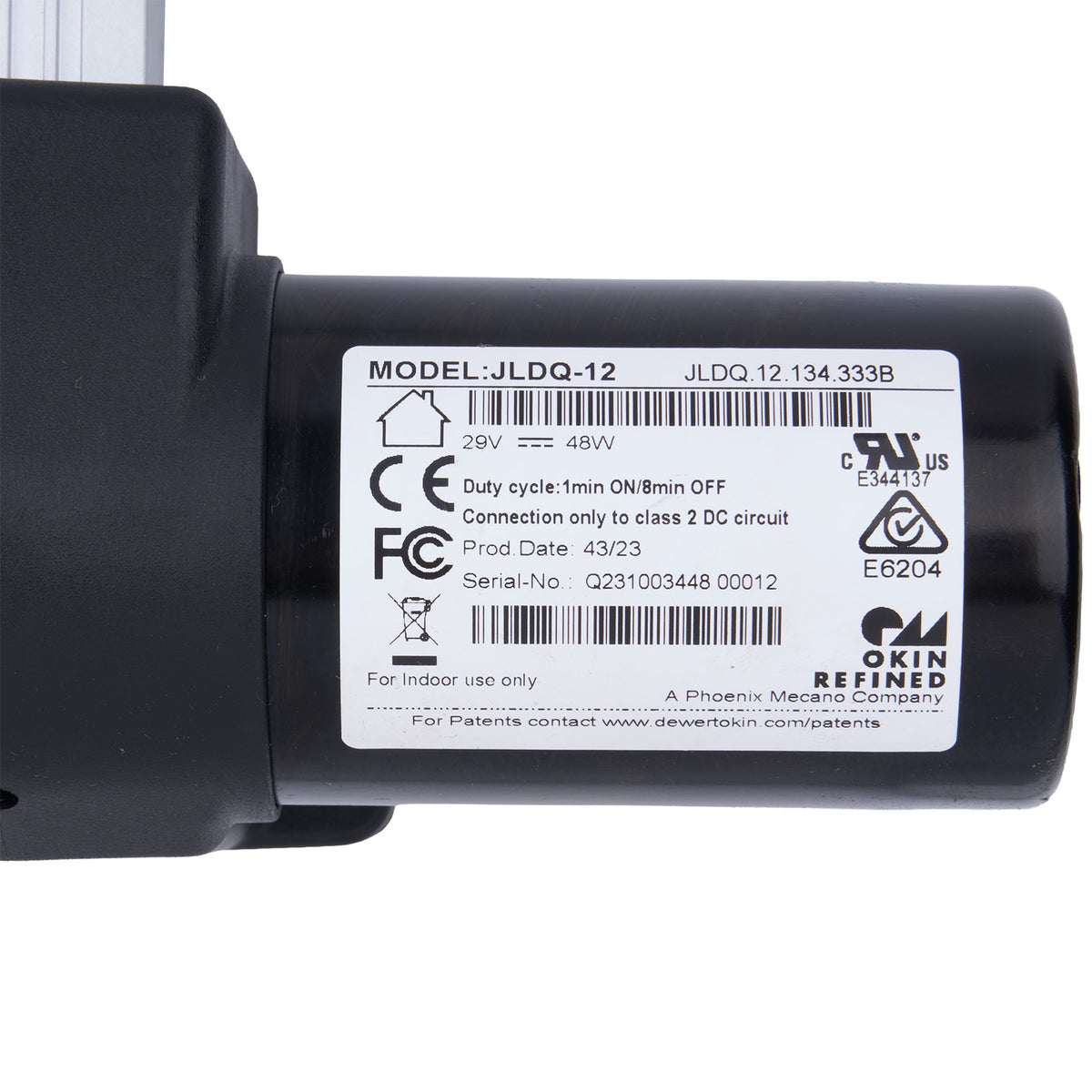 Jldq OKIN JLDQ.12.134.333B Linear Actuator for Recliner/Lift Chair – Life ...