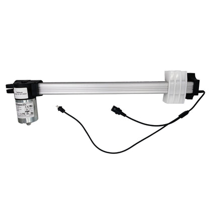  Linear actuator consisting of a motor unit, a shaft, and cables, designed to replace a JLDQ.12.157.333O model.