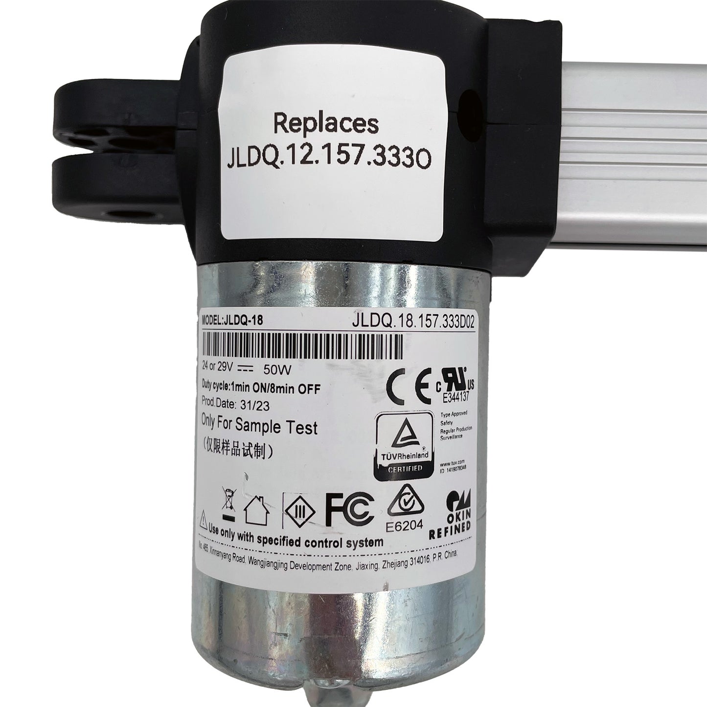 Alternative Linear Actuator for JLDQ.12.157.333O