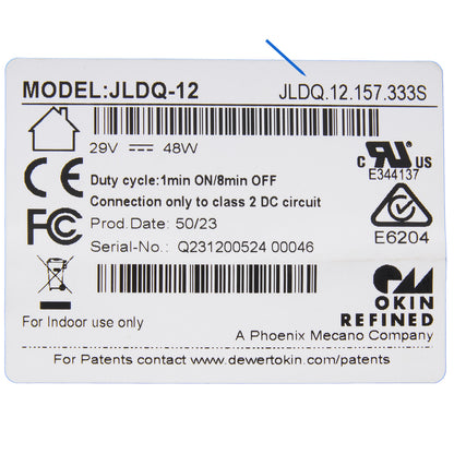 OKIN JLDQ.12.157.333S Linear Actuator for Recliner/Lift Chair