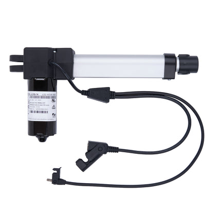 Electrical pump with black and white design on a white background