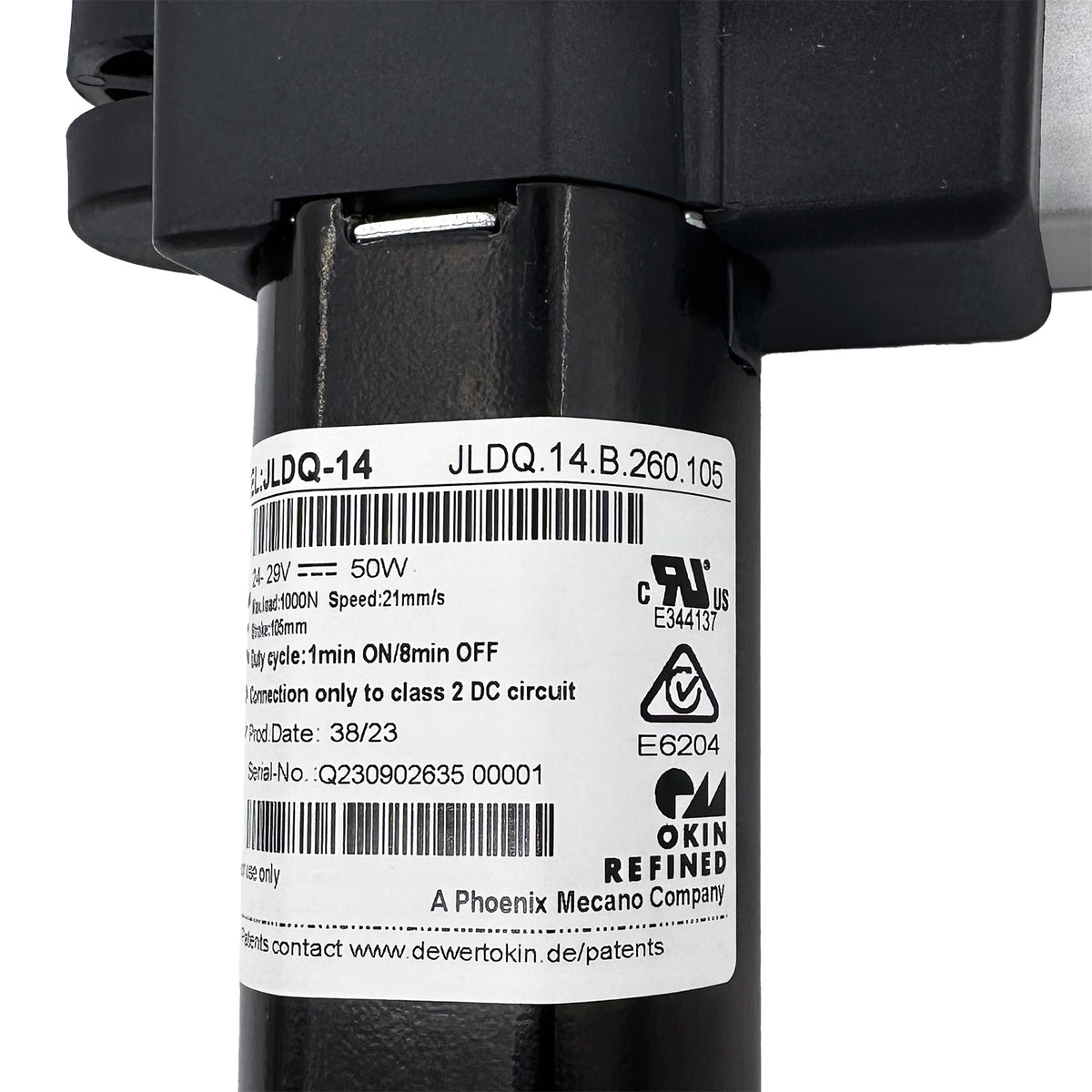 Jldq OKIN JLDQ.14.B.260.105 Linear Actuator for Adjustable Bed Bases – Life ...