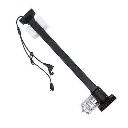 OKIN JLDQ.18.134.329D04 Linear Actuator for Recliner/Lift Chair, featuring a black motor with attached cables and connectors.