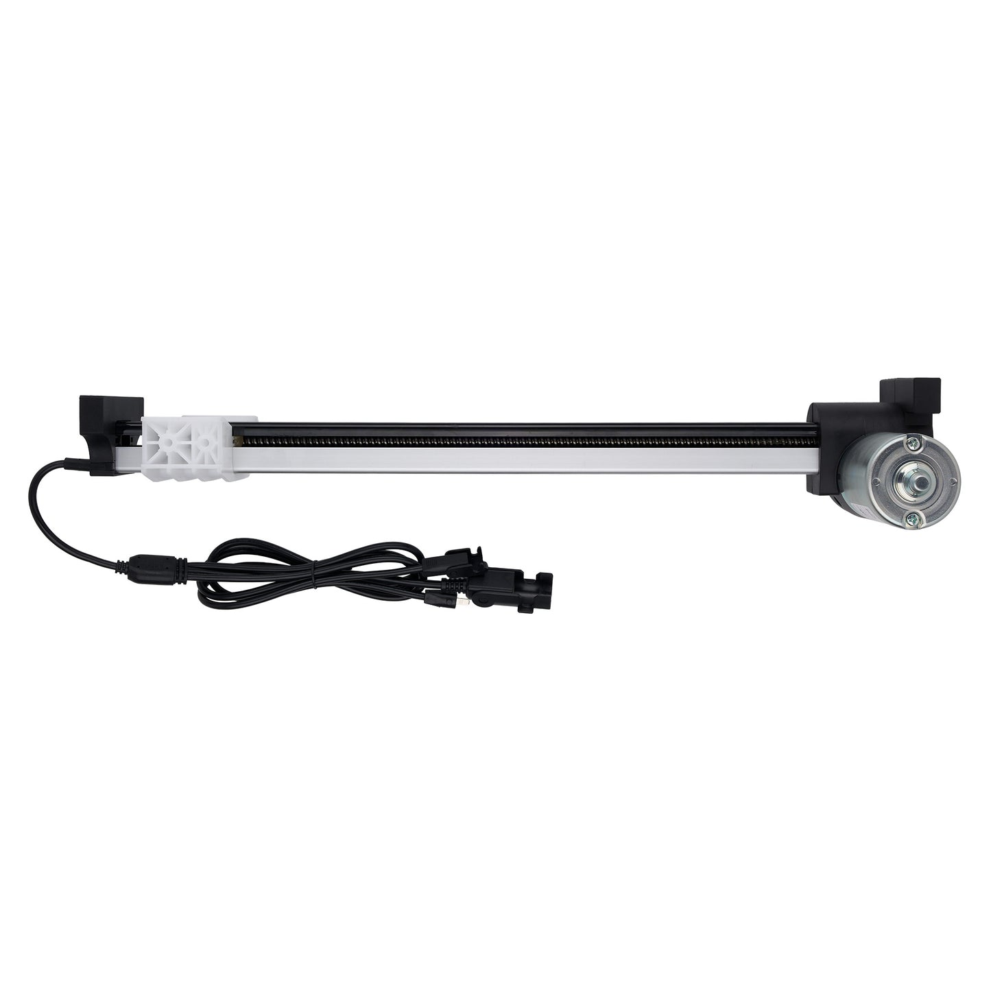 Aquarium light bar with power cord on a white background