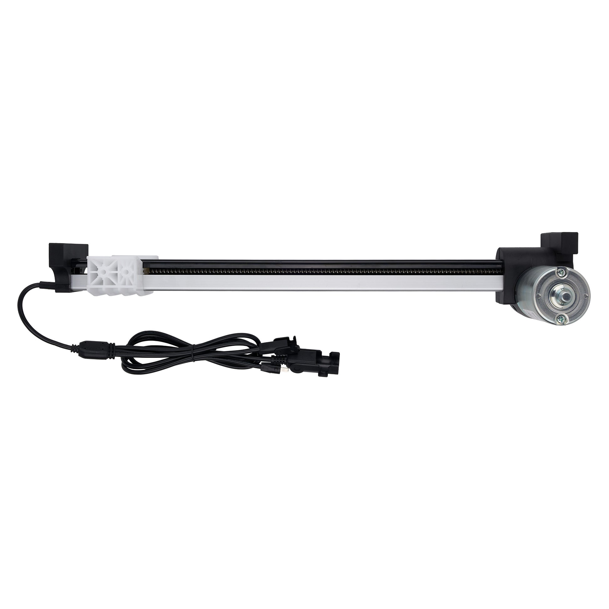 Aquarium light bar with power cord on a white background