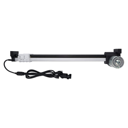 Aquarium light bar with power cord on a white background