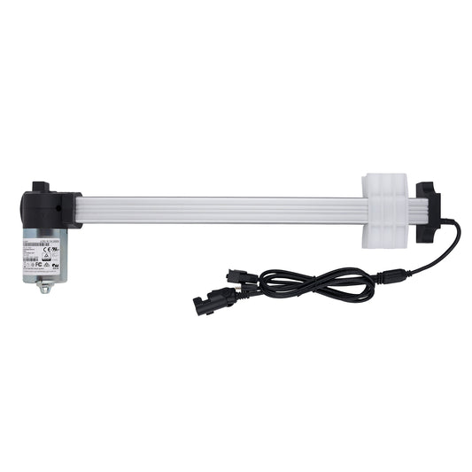 Aquarium light bar with power cord on a white background