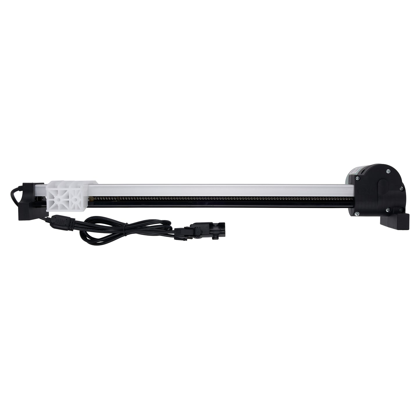 Aquarium light bar with power cord on a white background