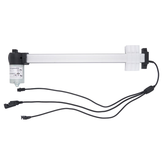 Aquarium light bar with connectors on a white background