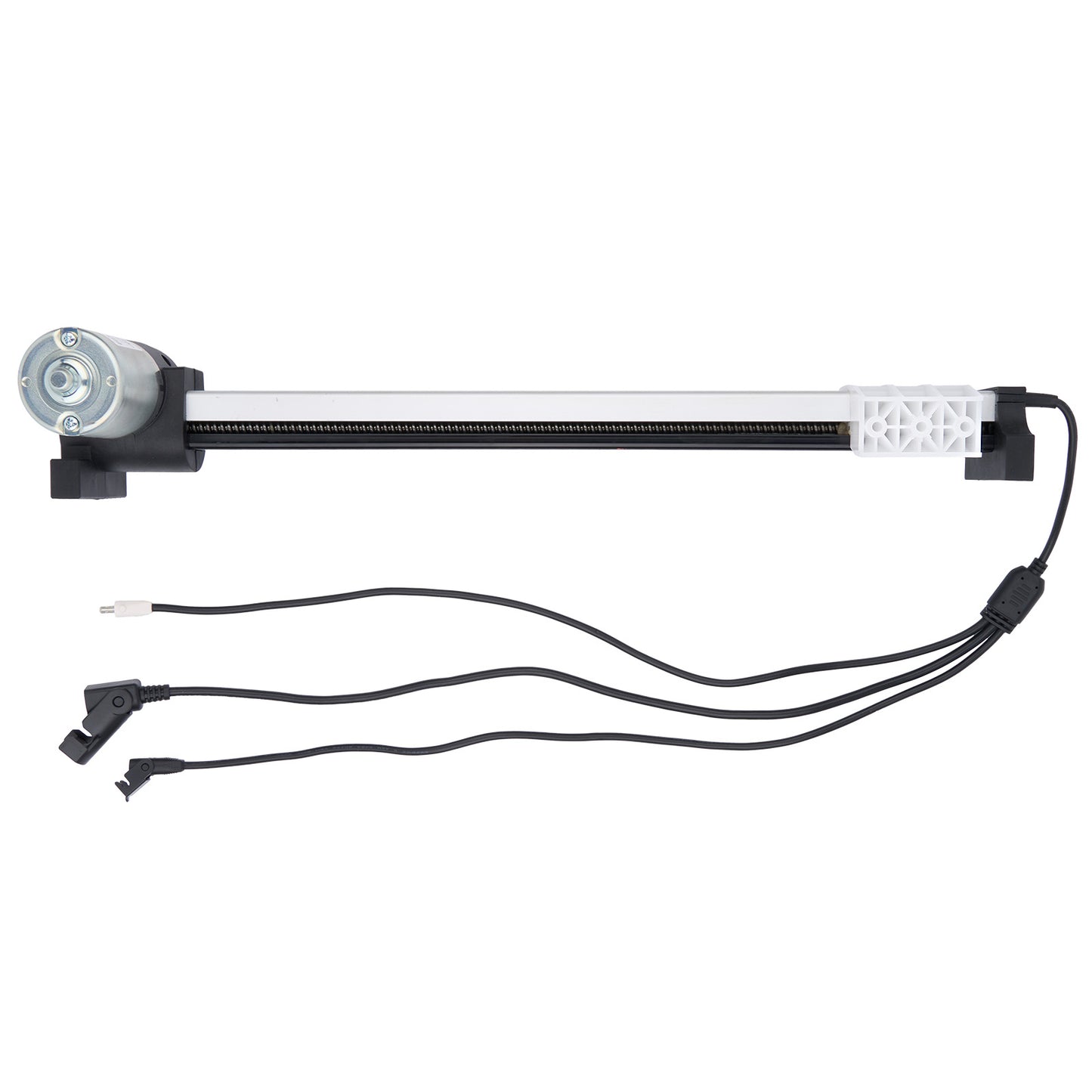 Mechanical component with wires on a white background