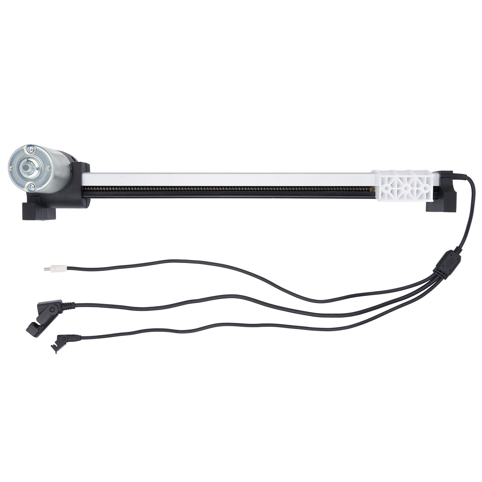 Mechanical component with wires on a white background