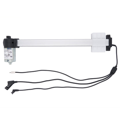 Aquarium light fixture with cables on a white background