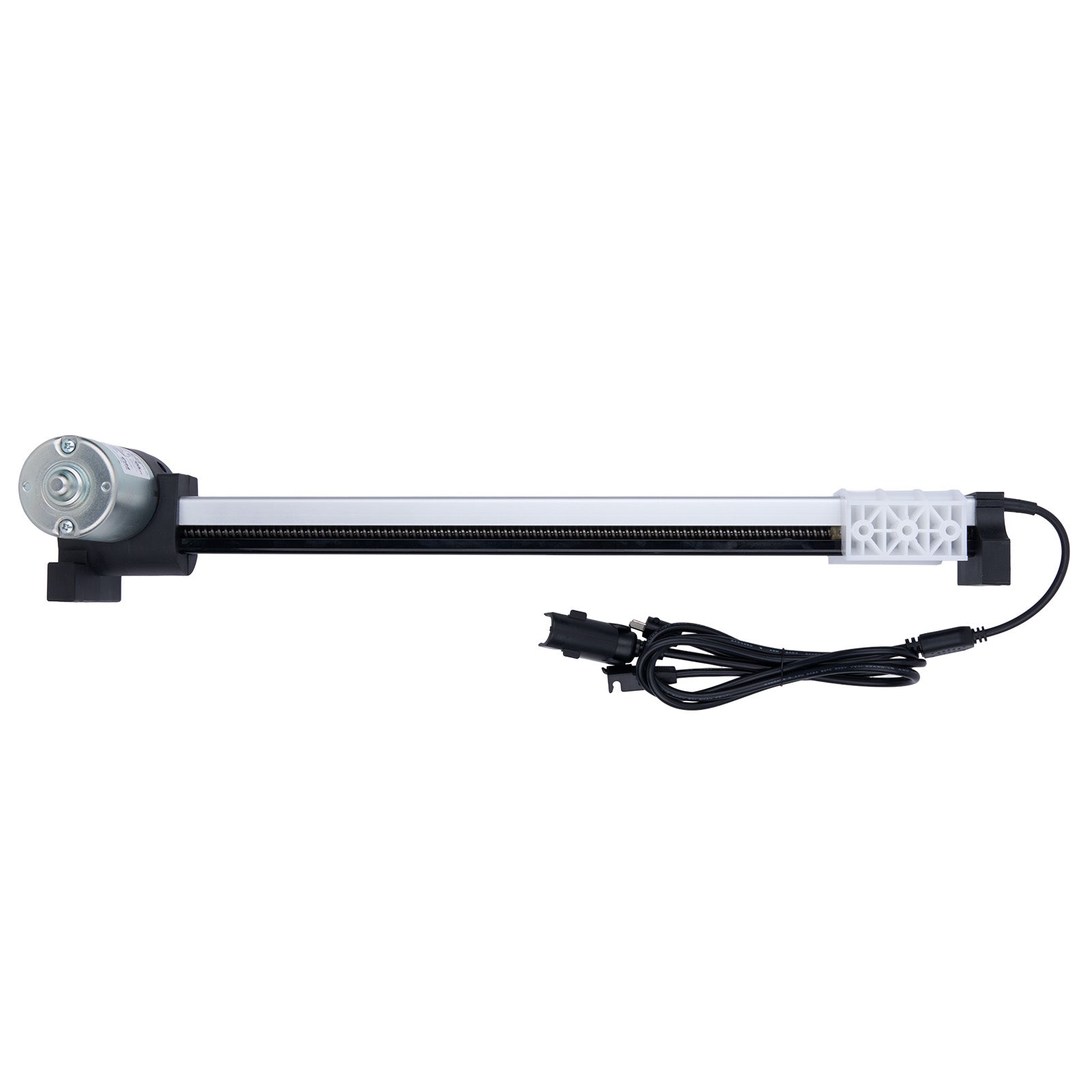 Aquarium light with power cord on a white background