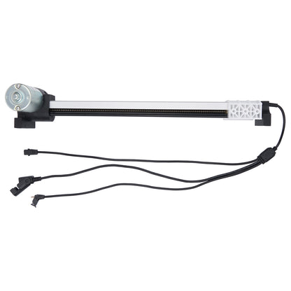 Mechanical arm with connectors on a white background