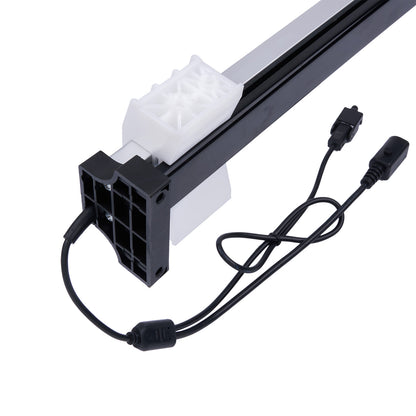 Aquarium light with power cord on a white background