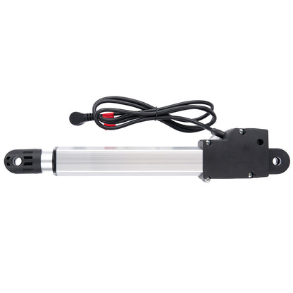 Linear actuator with cable on a white background