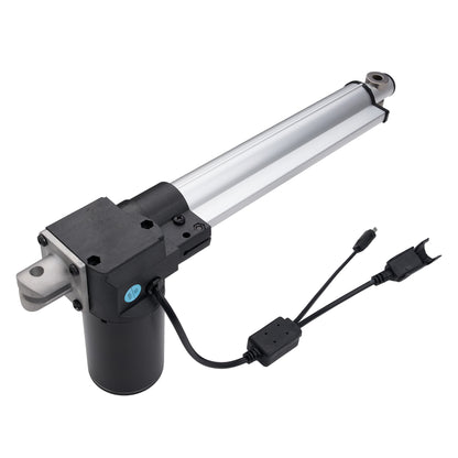 Mechanical component with black and white parts on a white background