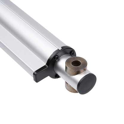 Metallic cylindrical component with a white background