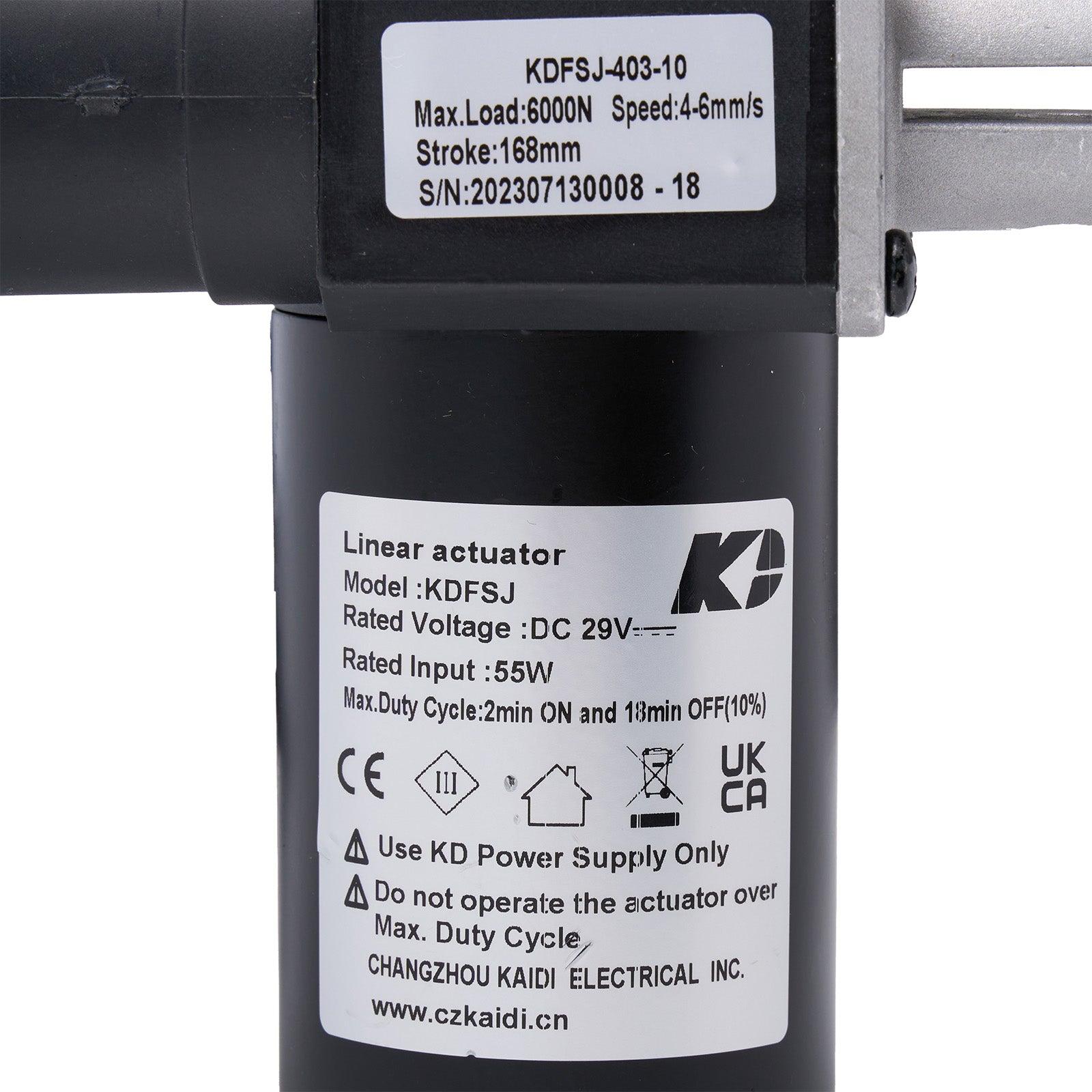KAIDI KDFSJ-403-10 Linear Actuator for Recliner/Lift Chair – Life