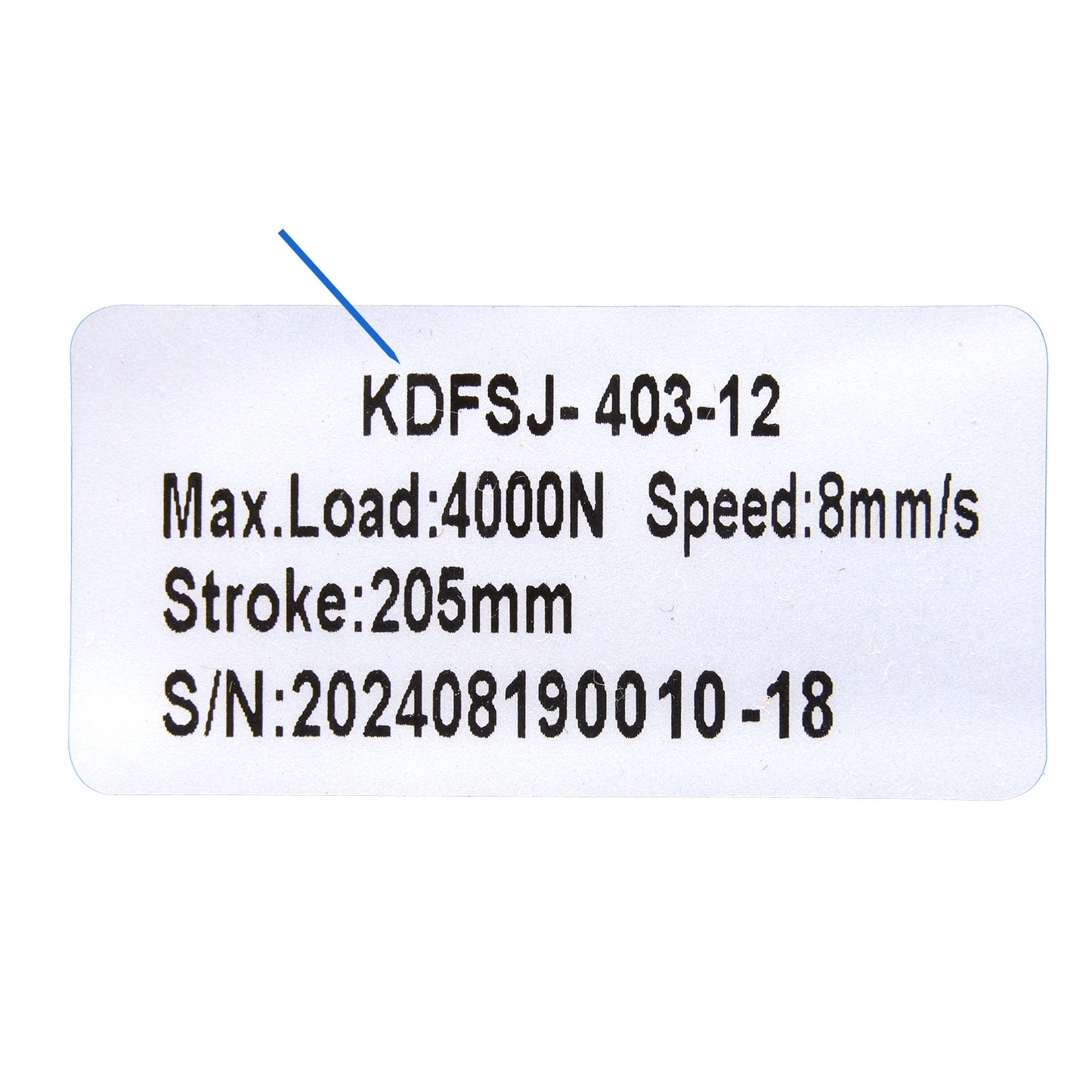 KAIDI KDFSJ-403-12 Linear Actuator for Recliner/Lift Chair