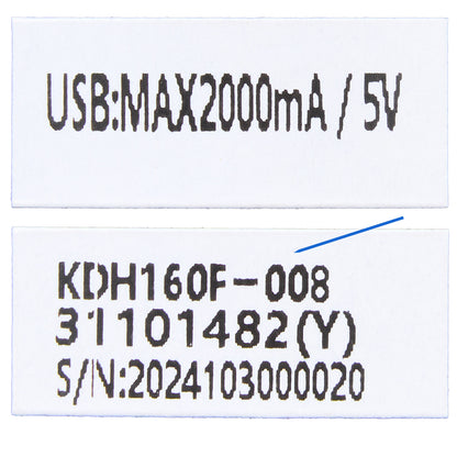 KDH160F-008 7-Button Remote Controller for Recliner with 3 Splitter Wire Harness
