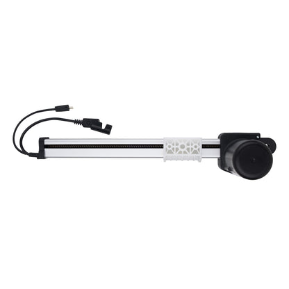 Light bar with connectors on a white background