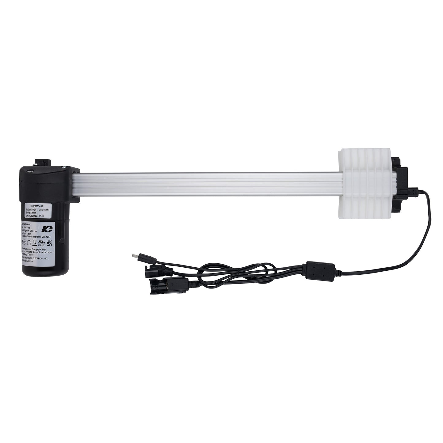 Pump with hose and connectors on a white background