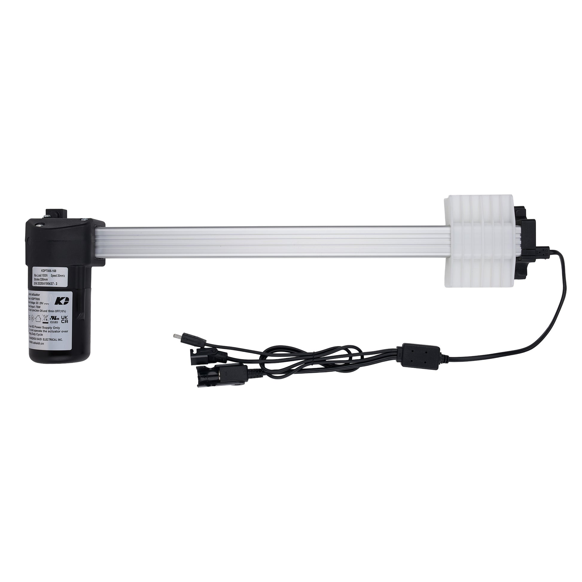 Pump with hose and connectors on a white background